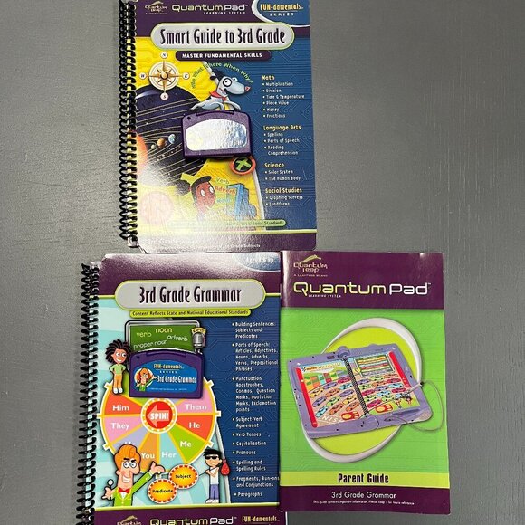 Quantum Leap Pad Learning Smart Guide 3rd Grade &‎ 3rd Grade Grammar - Picture 1 of 3
